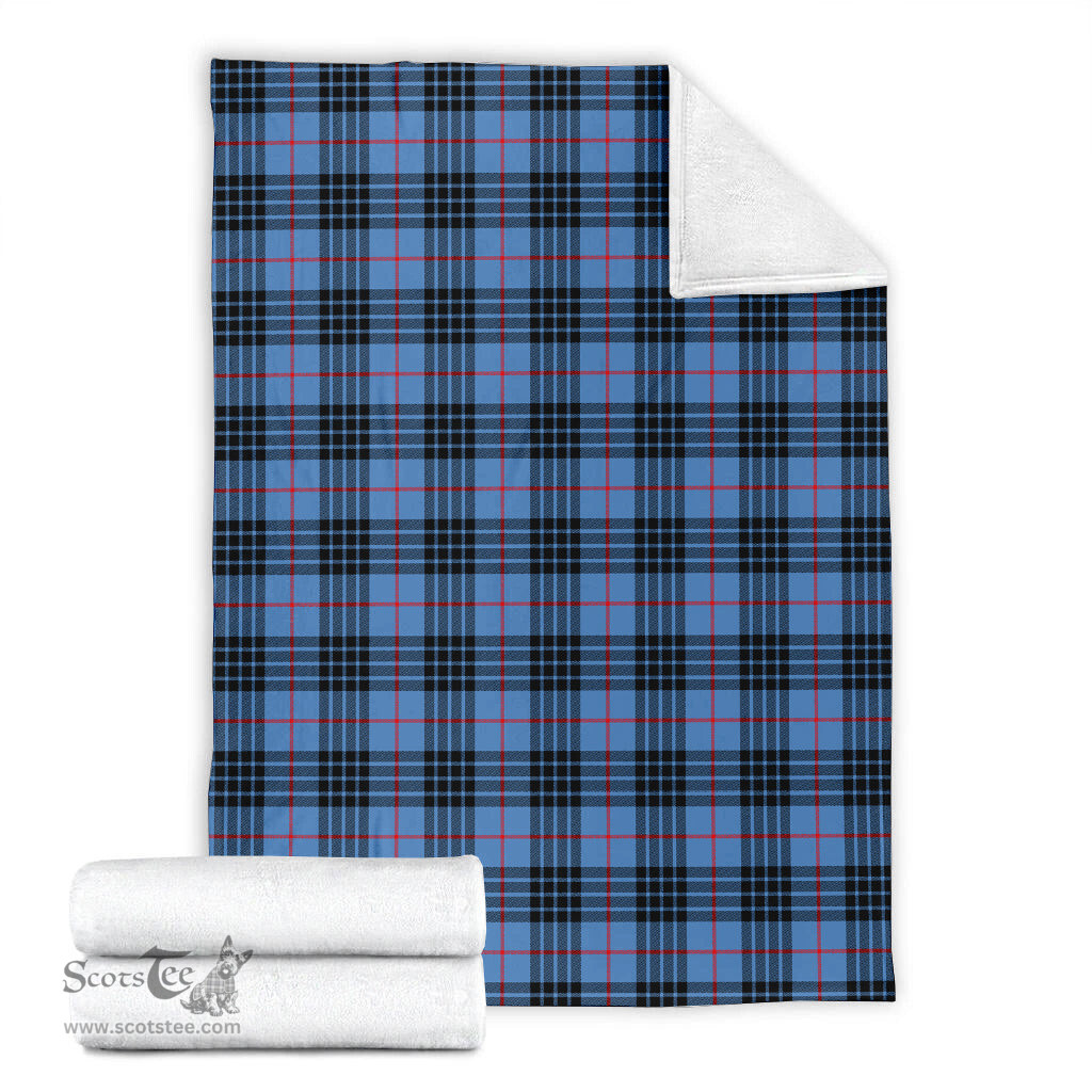 Scottish MacKay Blue Clan Tartan Blanket Tartan Plaid Sherpa Blanket Scottish Plaid Tartan Plaid - ScotsTee - scotstee.com