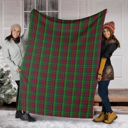 Scottish Pope of Wales Clan Tartan Blanket Tartan Plaid Sherpa Blanket Scottish Plaid Tartan Plaid - ScotsTee - scotstee.com