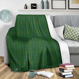 Scottish Wexford County Ireland Clan Tartan Blanket Tartan Plaid Sherpa Blanket Scottish Plaid Tartan Plaid - ScotsTee - scotstee.com