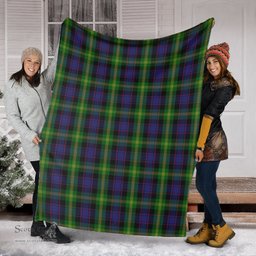 Scottish Watson Clan Tartan Blanket Tartan Plaid Sherpa Blanket Scottish Plaid Tartan Plaid - ScotsTee - scotstee.com
