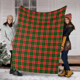 Scottish Pollock Modern Clan Tartan Blanket Tartan Plaid Sherpa Blanket Scottish Plaid Tartan Plaid - ScotsTee - scotstee.com