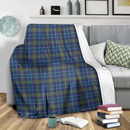 Scottish O'Sullivan Clan Tartan Blanket Tartan Plaid Sherpa Blanket Scottish Plaid Tartan Plaid - ScotsTee - scotstee.com