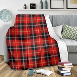 Scottish Majoribanks Clan Tartan Blanket Tartan Plaid Sherpa Blanket Scottish Plaid Tartan Plaid - ScotsTee - scotstee.com