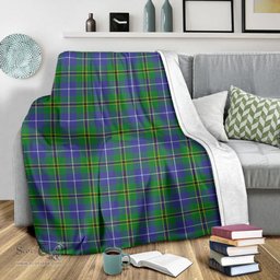 Scottish Turnbull Hunting Clan Tartan Blanket Tartan Plaid Sherpa Blanket Scottish Plaid Tartan Plaid - ScotsTee - scotstee.com