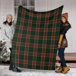 Scottish Moran Family Ubique Clan Tartan Blanket Tartan Plaid Sherpa Blanket Scottish Plaid Tartan Plaid - ScotsTee - scotstee.com