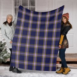 Scottish Nunavut Territory Canada Clan Tartan Blanket Tartan Plaid Sherpa Blanket Scottish Plaid Tartan Plaid - ScotsTee - scotstee.com