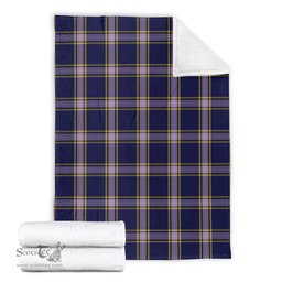 Scottish Nunavut Territory Canada Clan Tartan Blanket Tartan Plaid Sherpa Blanket Scottish Plaid Tartan Plaid - ScotsTee - scotstee.com