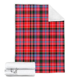 Scottish Straiton Clan Tartan Blanket Tartan Plaid Sherpa Blanket Scottish Plaid Tartan Plaid - ScotsTee - scotstee.com