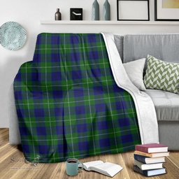Scottish Oliphant Modern Clan Tartan Blanket Tartan Plaid Sherpa Blanket Scottish Plaid Tartan Plaid - ScotsTee - scotstee.com