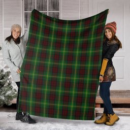 Scottish Martin Clan Tartan Blanket Tartan Plaid Sherpa Blanket Scottish Plaid Tartan Plaid - ScotsTee - scotstee.com