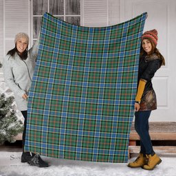 Scottish Ogilvie (Ogilvy) Hunting Ancient Clan Tartan Blanket Tartan Plaid Sherpa Blanket Scottish Plaid Tartan Plaid - ScotsTee - scotstee.com