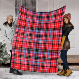 Scottish Udny Clan Tartan Blanket Tartan Plaid Sherpa Blanket Scottish Plaid Tartan Plaid - ScotsTee - scotstee.com