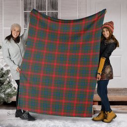 Scottish Wilson Modern Clan Tartan Blanket Tartan Plaid Sherpa Blanket Scottish Plaid Tartan Plaid - ScotsTee - scotstee.com