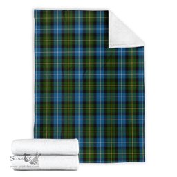 Scottish MacNeil of Barra Clan Tartan Blanket Tartan Plaid Sherpa Blanket Scottish Plaid Tartan Plaid - ScotsTee - scotstee.com