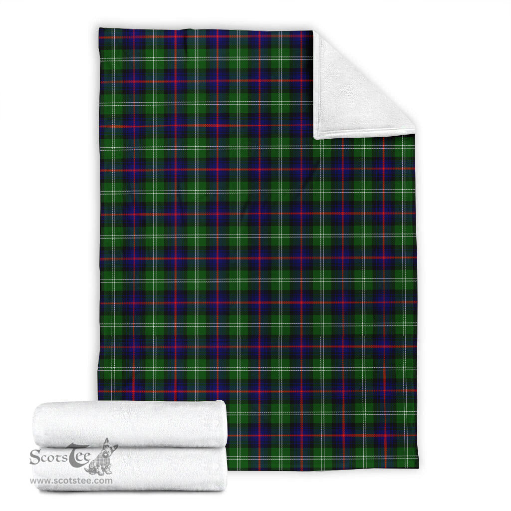 Scottish Sutherland Modern Clan Tartan Blanket Tartan Plaid Sherpa Blanket Scottish Plaid Tartan Plaid - ScotsTee - scotstee.com