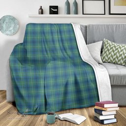 Scottish Oliphant Ancient Clan Tartan Blanket Tartan Plaid Sherpa Blanket Scottish Plaid Tartan Plaid - ScotsTee - scotstee.com