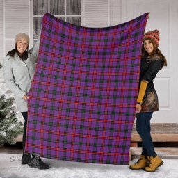 Scottish Montgomery Modern Clan Tartan Blanket Tartan Plaid Sherpa Blanket Scottish Plaid Tartan Plaid - ScotsTee - scotstee.com