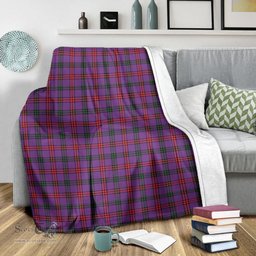 Scottish Montgomery Modern Clan Tartan Blanket Tartan Plaid Sherpa Blanket Scottish Plaid Tartan Plaid - ScotsTee - scotstee.com
