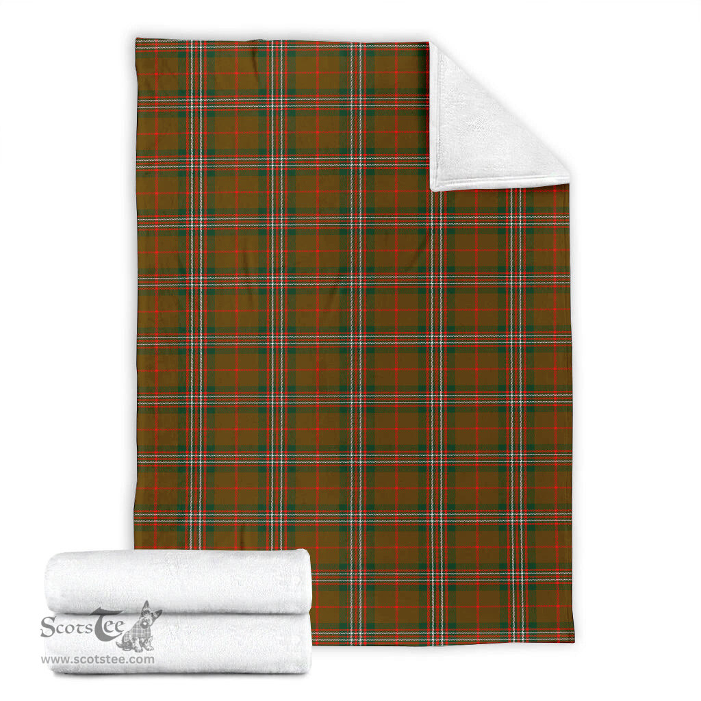 Scottish Scott Brown Modern Clan Tartan Blanket Tartan Plaid Sherpa Blanket Scottish Plaid Tartan Plaid - ScotsTee - scotstee.com