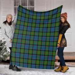 Scottish Newlands of Lauriston Clan Tartan Blanket Tartan Plaid Sherpa Blanket Scottish Plaid Tartan Plaid - ScotsTee - scotstee.com