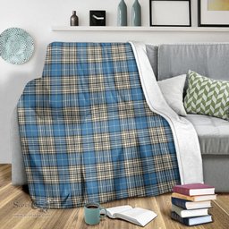 Scottish Napier Ancient Clan Tartan Blanket Tartan Plaid Sherpa Blanket Scottish Plaid Tartan Plaid - ScotsTee - scotstee.com