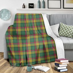 Scottish MacMillan Old Ancient Clan Tartan Blanket Tartan Plaid Sherpa Blanket Scottish Plaid Tartan Plaid - ScotsTee - scotstee.com
