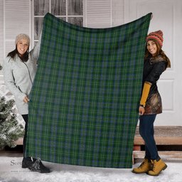 Scottish Scott Hunting Clan Tartan Blanket Tartan Plaid Sherpa Blanket Scottish Plaid Tartan Plaid - ScotsTee - scotstee.com