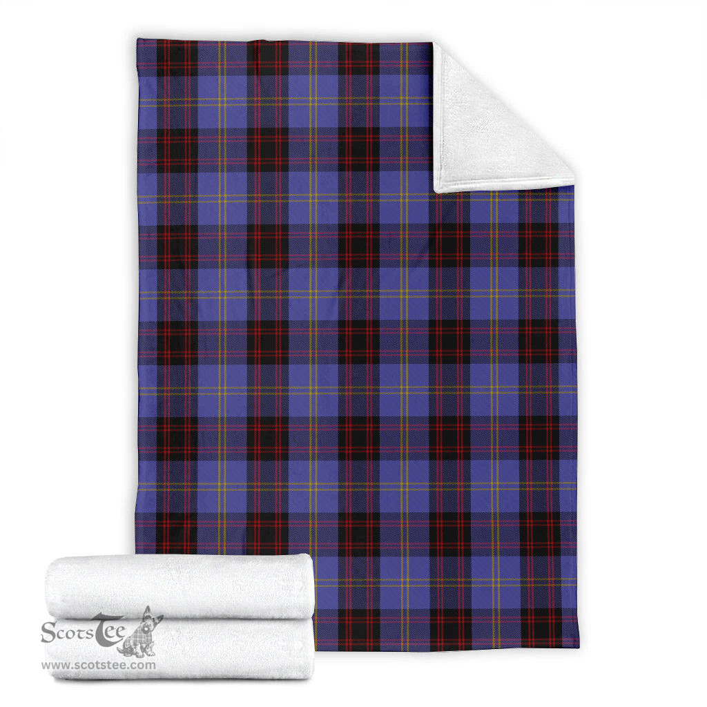 Scottish Rutherford Clan Tartan Blanket Tartan Plaid Sherpa Blanket Scottish Plaid Tartan Plaid - ScotsTee - scotstee.com