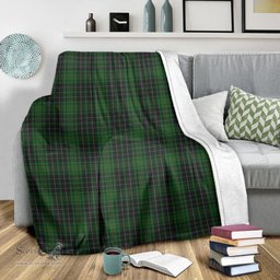 Scottish MacAulay Hunting Clan Tartan Blanket Tartan Plaid Sherpa Blanket Scottish Plaid Tartan Plaid - ScotsTee - scotstee.com