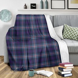 Scottish Nevoy Clan Tartan Blanket Tartan Plaid Sherpa Blanket Scottish Plaid Tartan Plaid - ScotsTee - scotstee.com
