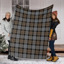 Scottish MacKay Weathered Clan Tartan Blanket Tartan Plaid Sherpa Blanket Scottish Plaid Tartan Plaid - ScotsTee - scotstee.com
