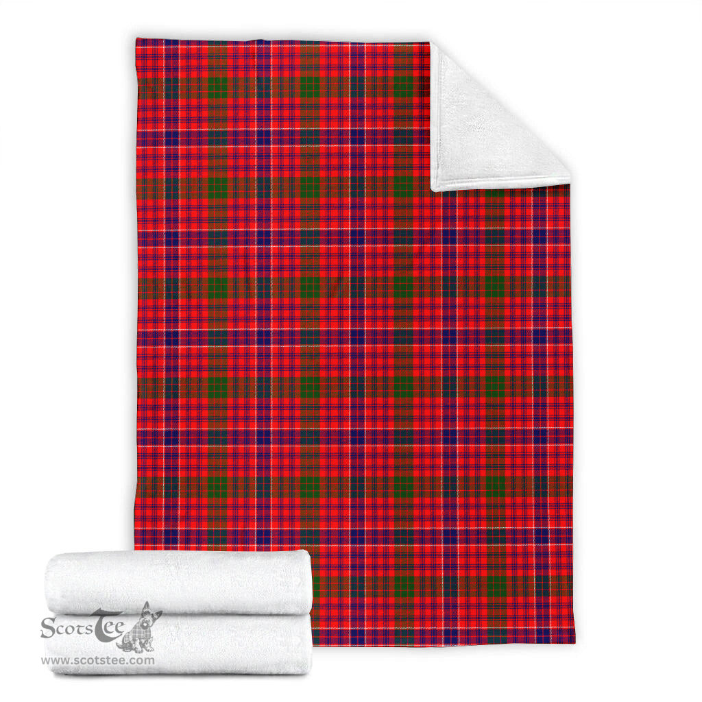 Scottish MacRow Clan Tartan Blanket Tartan Plaid Sherpa Blanket Scottish Plaid Tartan Plaid - ScotsTee - scotstee.com