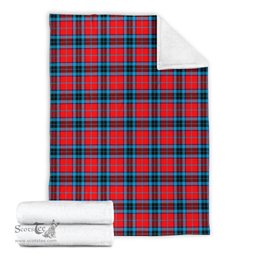 Scottish MacTavish Modern Clan Tartan Blanket Tartan Plaid Sherpa Blanket Scottish Plaid Tartan Plaid - ScotsTee - scotstee.com
