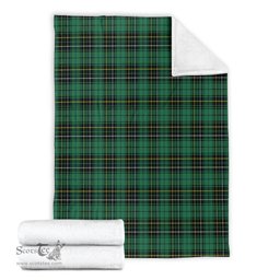 Scottish MacAlpin Ancient Clan Tartan Blanket Tartan Plaid Sherpa Blanket Scottish Plaid Tartan Plaid - ScotsTee - scotstee.com
