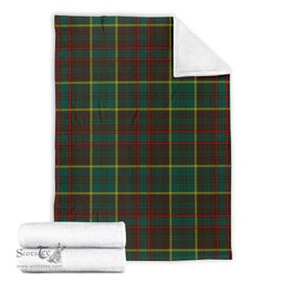 Scottish Ontario Province Canada Clan Tartan Blanket Tartan Plaid Sherpa Blanket Scottish Plaid Tartan Plaid - ScotsTee - scotstee.com