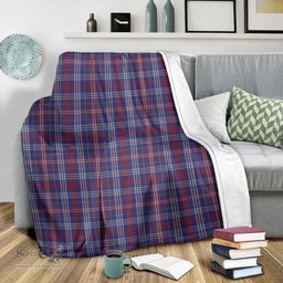 Scottish Parker Clan Tartan Blanket Tartan Plaid Sherpa Blanket Scottish Plaid Tartan Plaid - ScotsTee - scotstee.com