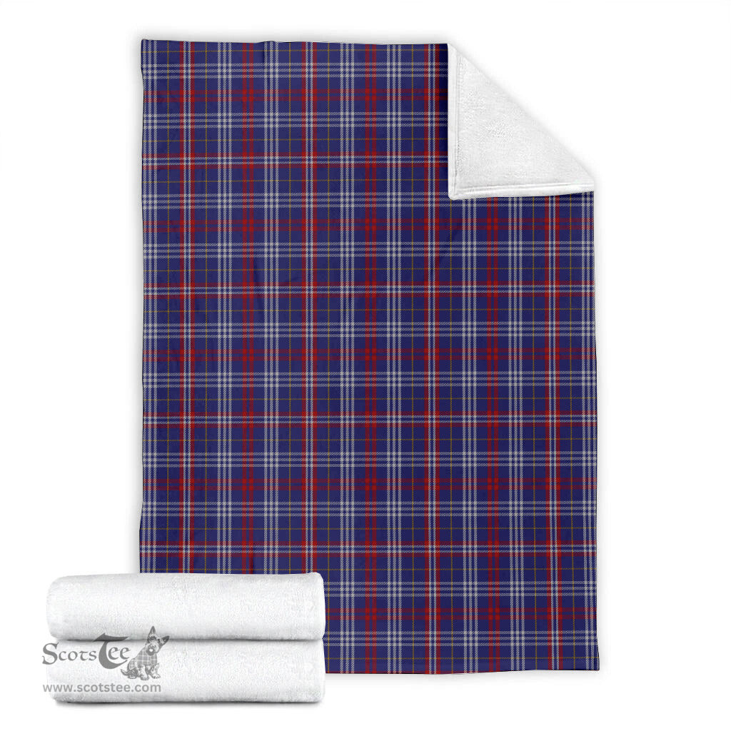 Scottish Parker Clan Tartan Blanket Tartan Plaid Sherpa Blanket Scottish Plaid Tartan Plaid - ScotsTee - scotstee.com