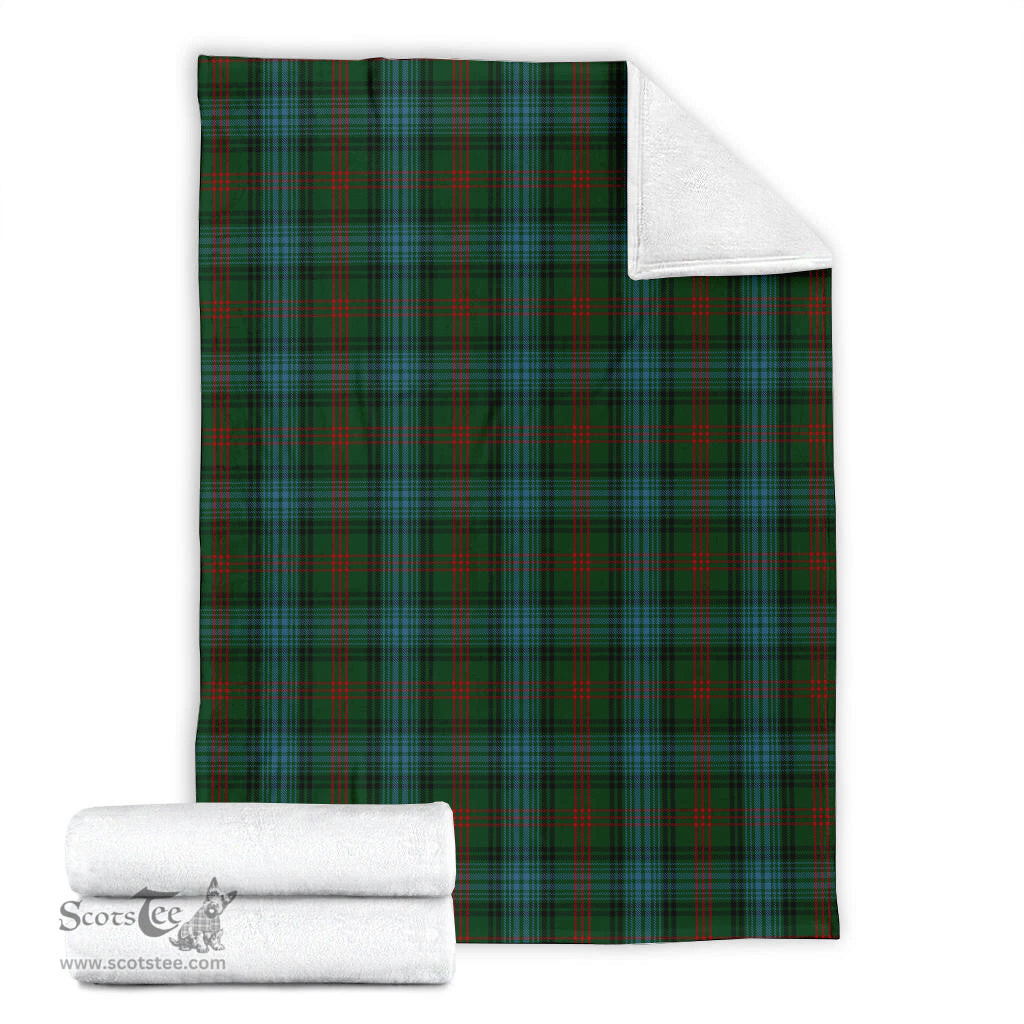 Scottish Ross Hunting Clan Tartan Blanket Tartan Plaid Sherpa Blanket Scottish Plaid Tartan Plaid - ScotsTee - scotstee.com