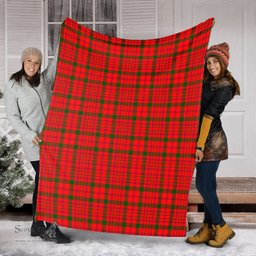 Scottish MacDonell of Keppoch Modern Clan Tartan Blanket Tartan Plaid Sherpa Blanket Scottish Plaid Tartan Plaid - ScotsTee - scotstee.com