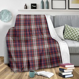Scottish MacFarlane Dress Clan Tartan Blanket Tartan Plaid Sherpa Blanket Scottish Plaid Tartan Plaid - ScotsTee - scotstee.com