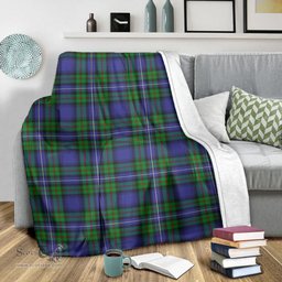Scottish Robertson Hunting Modern Clan Tartan Blanket Tartan Plaid Sherpa Blanket Scottish Plaid Tartan Plaid - ScotsTee - scotstee.com