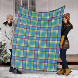 Scottish Yukon Territory Canada Clan Tartan Blanket Tartan Plaid Sherpa Blanket Scottish Plaid Tartan Plaid - ScotsTee - scotstee.com