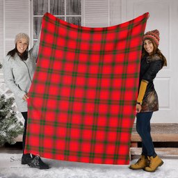 Scottish MacNab Modern Clan Tartan Blanket Tartan Plaid Sherpa Blanket Scottish Plaid Tartan Plaid - ScotsTee - scotstee.com