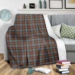 Scottish Murray of Atholl Weathered Clan Tartan Blanket Tartan Plaid Sherpa Blanket Scottish Plaid Tartan Plaid - ScotsTee - scotstee.com