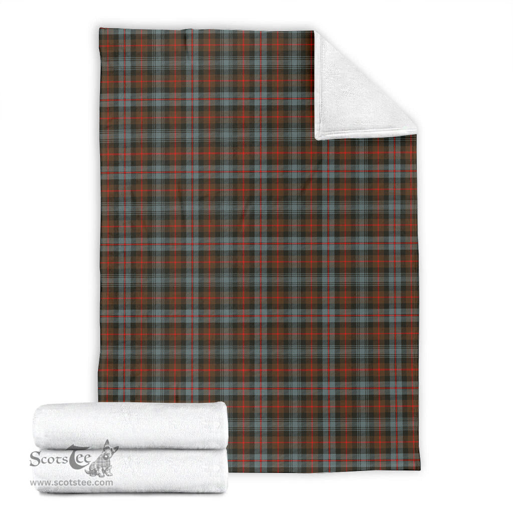 Scottish Murray of Atholl Weathered Clan Tartan Blanket Tartan Plaid Sherpa Blanket Scottish Plaid Tartan Plaid - ScotsTee - scotstee.com