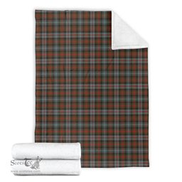 Scottish Murray of Atholl Weathered Clan Tartan Blanket Tartan Plaid Sherpa Blanket Scottish Plaid Tartan Plaid - ScotsTee - scotstee.com