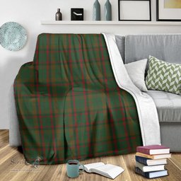Scottish Macnaughton Hunting Clan Tartan Blanket Tartan Plaid Sherpa Blanket Scottish Plaid Tartan Plaid - ScotsTee - scotstee.com