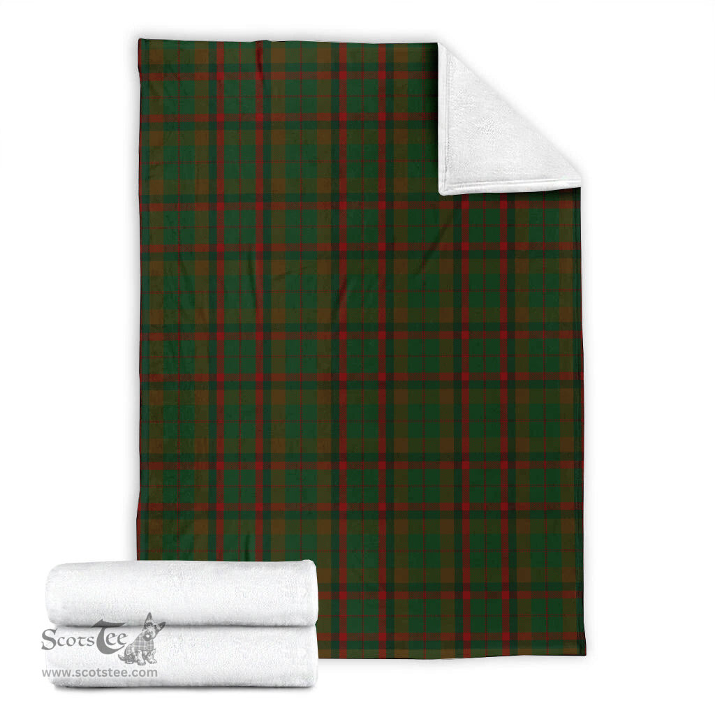 Scottish Macnaughton Hunting Clan Tartan Blanket Tartan Plaid Sherpa Blanket Scottish Plaid Tartan Plaid - ScotsTee - scotstee.com