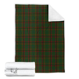 Scottish Macnaughton Hunting Clan Tartan Blanket Tartan Plaid Sherpa Blanket Scottish Plaid Tartan Plaid - ScotsTee - scotstee.com