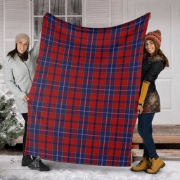 Scottish Wishart Dress Clan Tartan Blanket Tartan Plaid Sherpa Blanket Scottish Plaid Tartan Plaid - ScotsTee - scotstee.com